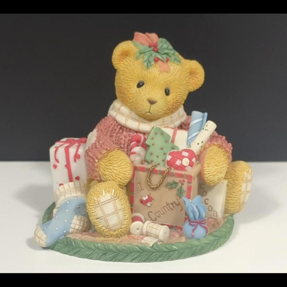 Rare 1999 Cherished Teddies Kayla "Big Hearts Come In Small Packages" MINT Vtg